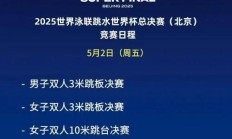 九游体育:全红婵2025北京跳水世界杯总决赛赛程时间 女子10米跳台比赛时间